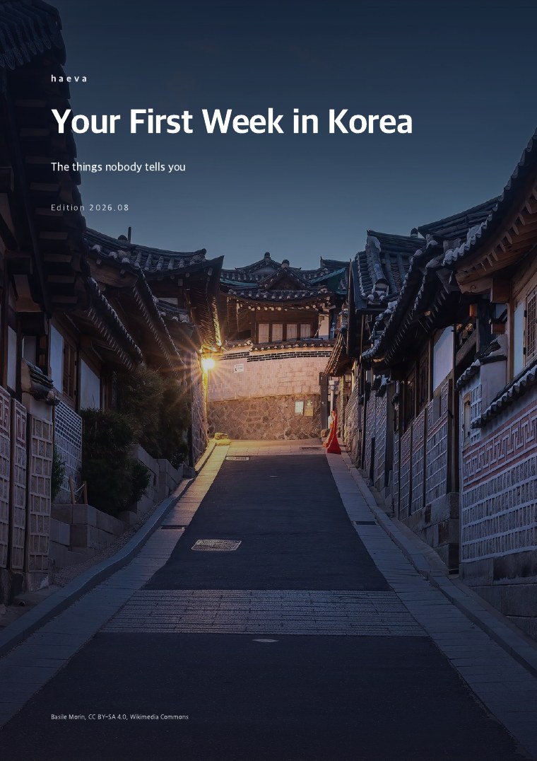Your First Week in Korea