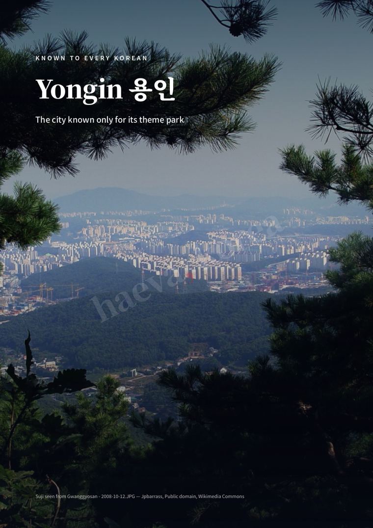 Cover of Yongin, a City Guide