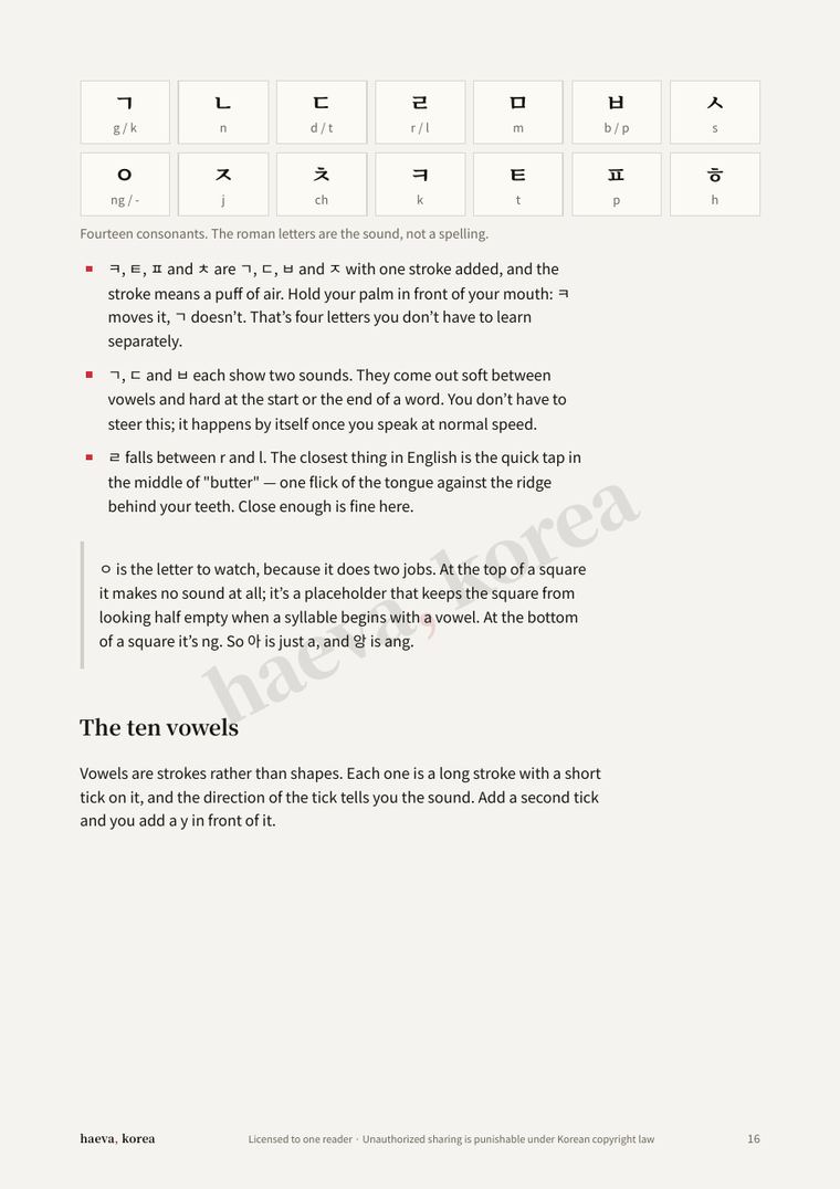 Sample page 16, printed at full sharpness